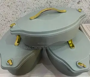 3 Sets Insulated Dinner Plates( Casserole)