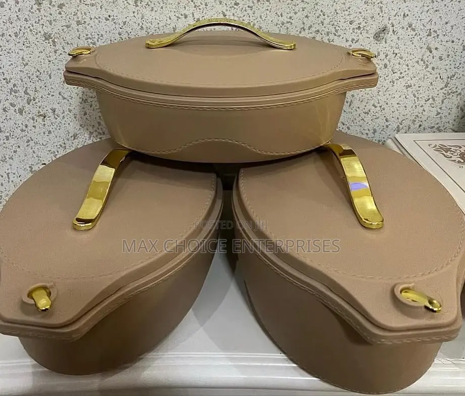 3 Sets Insulated Dinner Plates( Casserole)