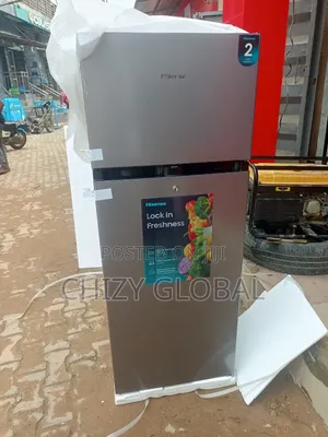 Hisense Refrigerator Double Door With 2years Warranty Safe Delivery