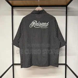 Relaxed Magmans Shortsleeve Buttoned Shirt