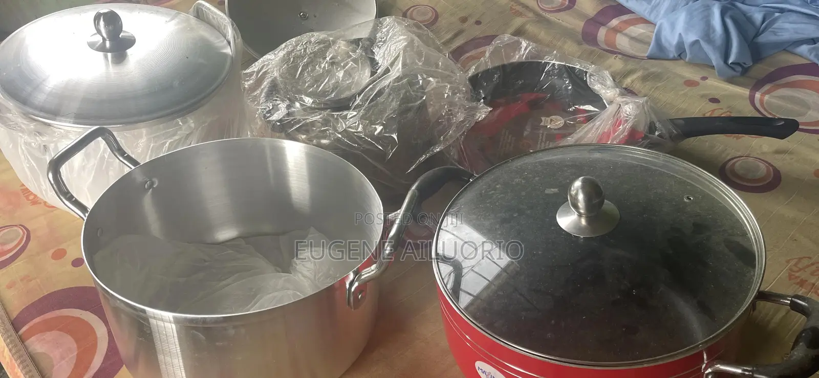 Brand New Kitchen Pots, Pan and Kettle