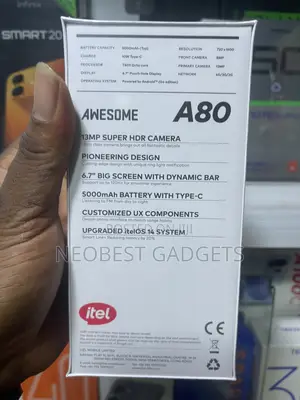 New Itel A80 64 GB