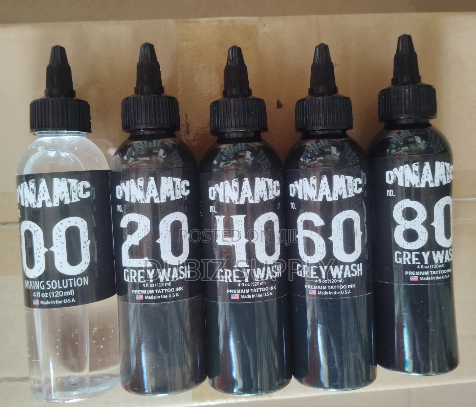 Dynamic Grey Wash Inks