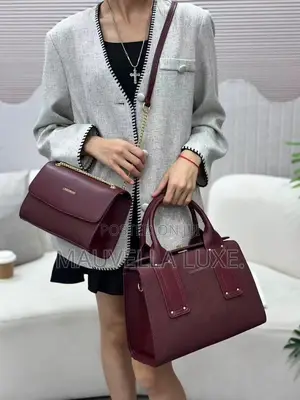 Original Chrisrosy 2 in 1 Quality Leather Bag Big Size