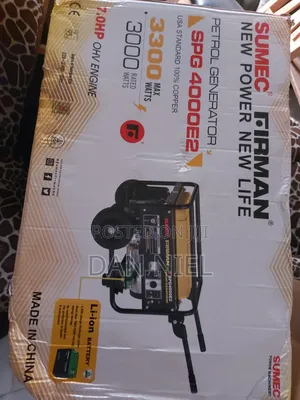 Generator for Sale Spg4000-E2
