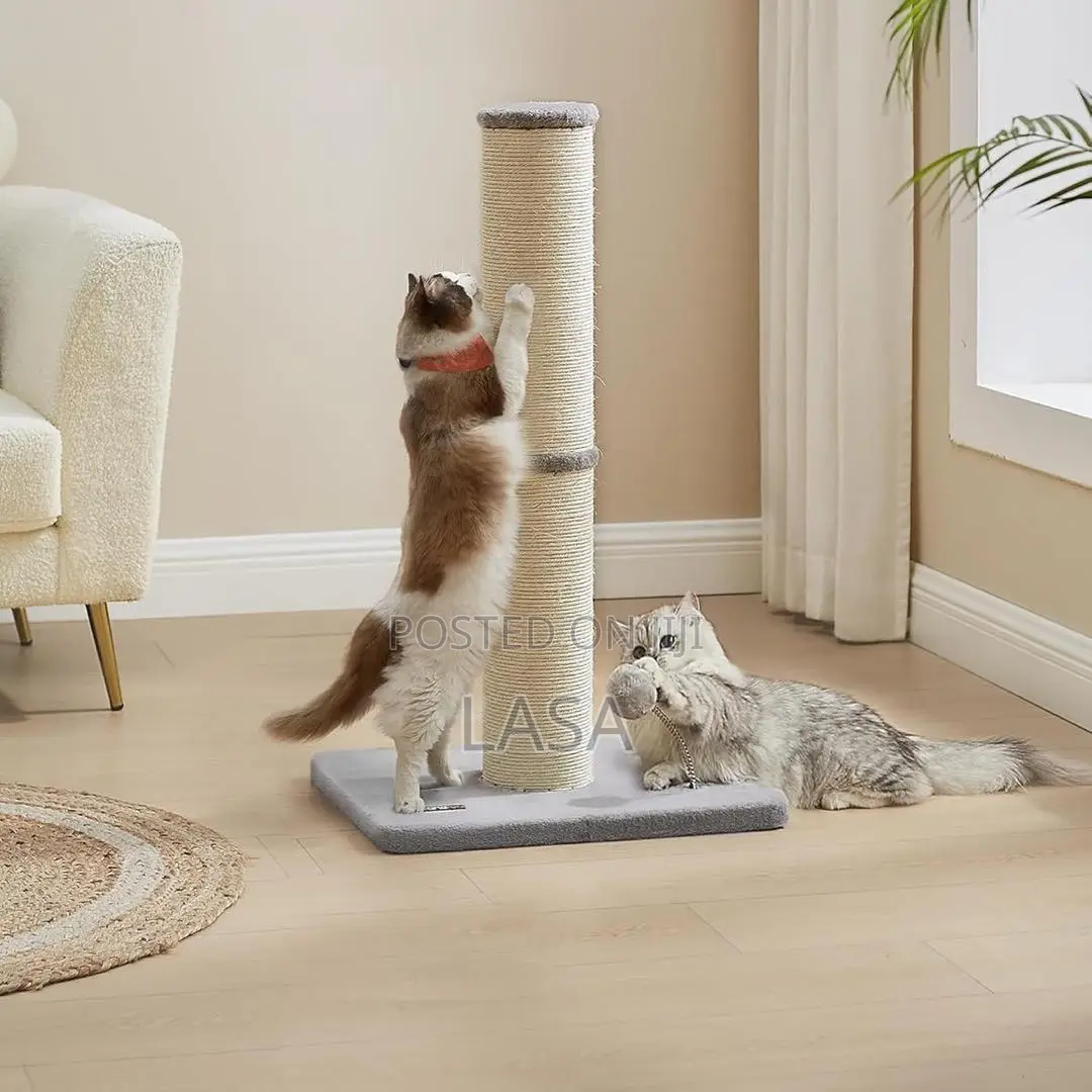 Lasa Cat Scratching Post Tower With Sisal, Plus.
