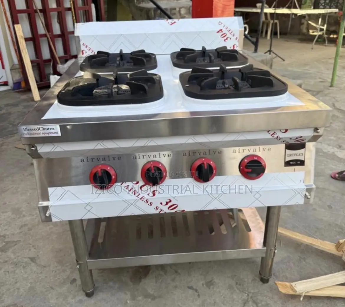 4 Burner Gas Cooker (Without Oven)