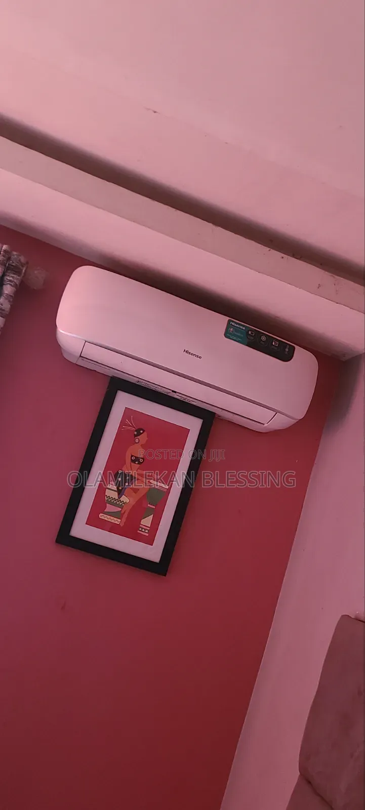 Clean 1hp Hisense Ac