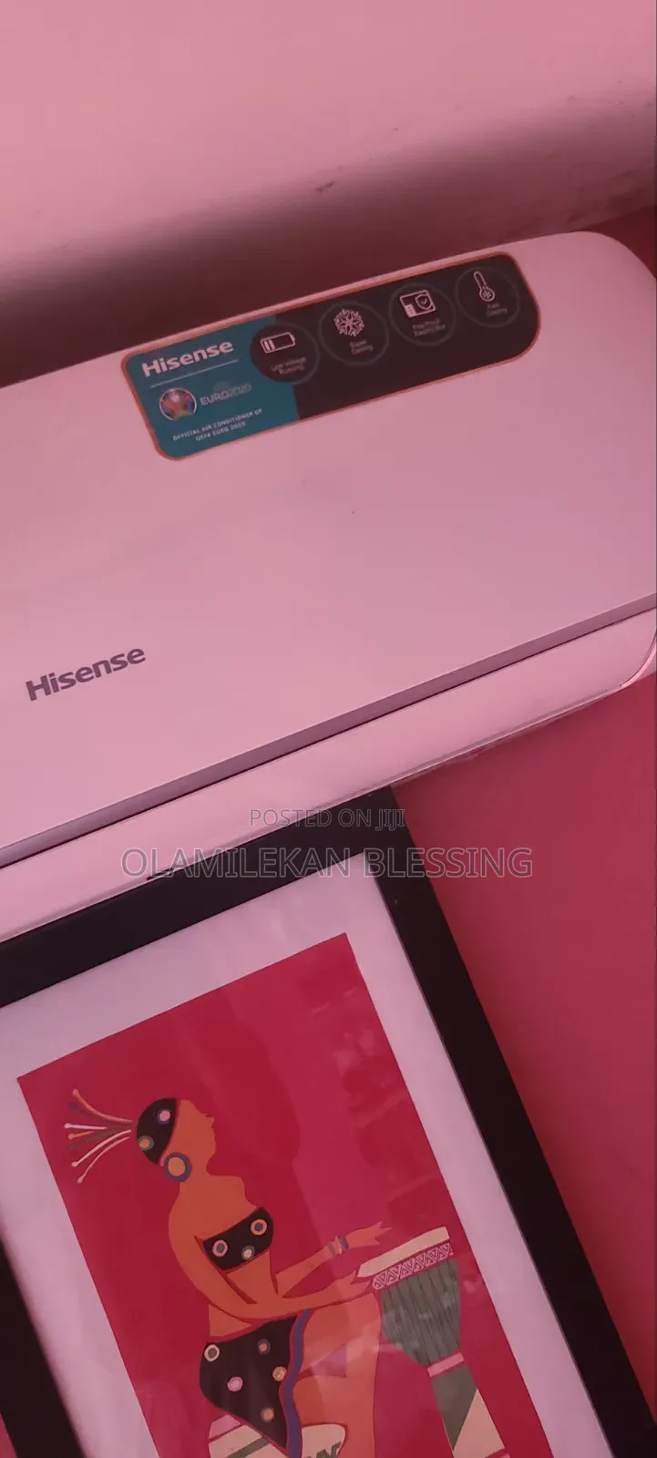 Clean 1hp Hisense Ac
