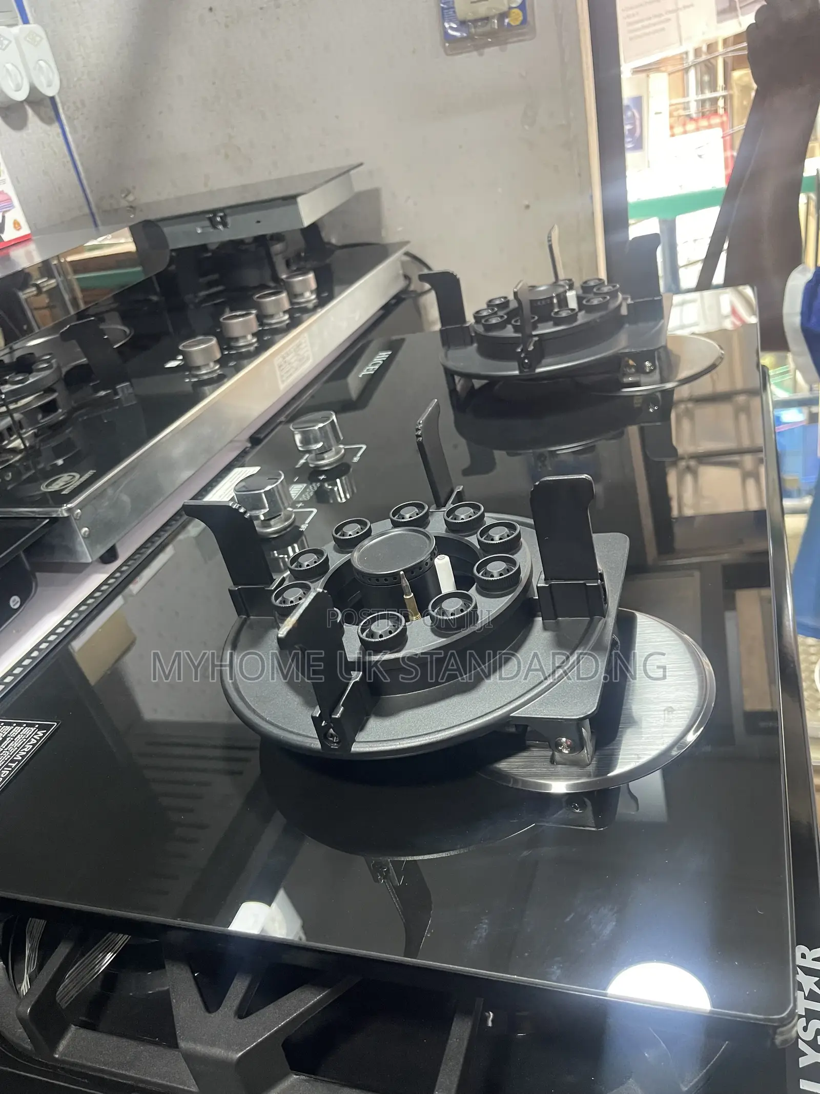 Double Flip Up Gas Cooker