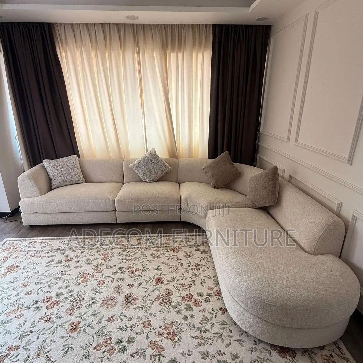 Luxury L Shape Sofa Payment on Delivery