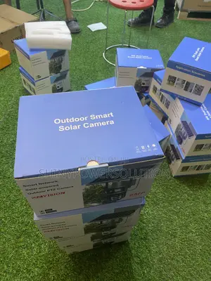 Duel Lens Solar CCTV