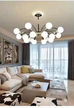 16 Glass Bulb Chandelier