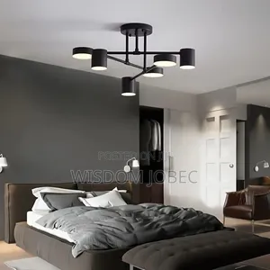Black Body Led Chandelier