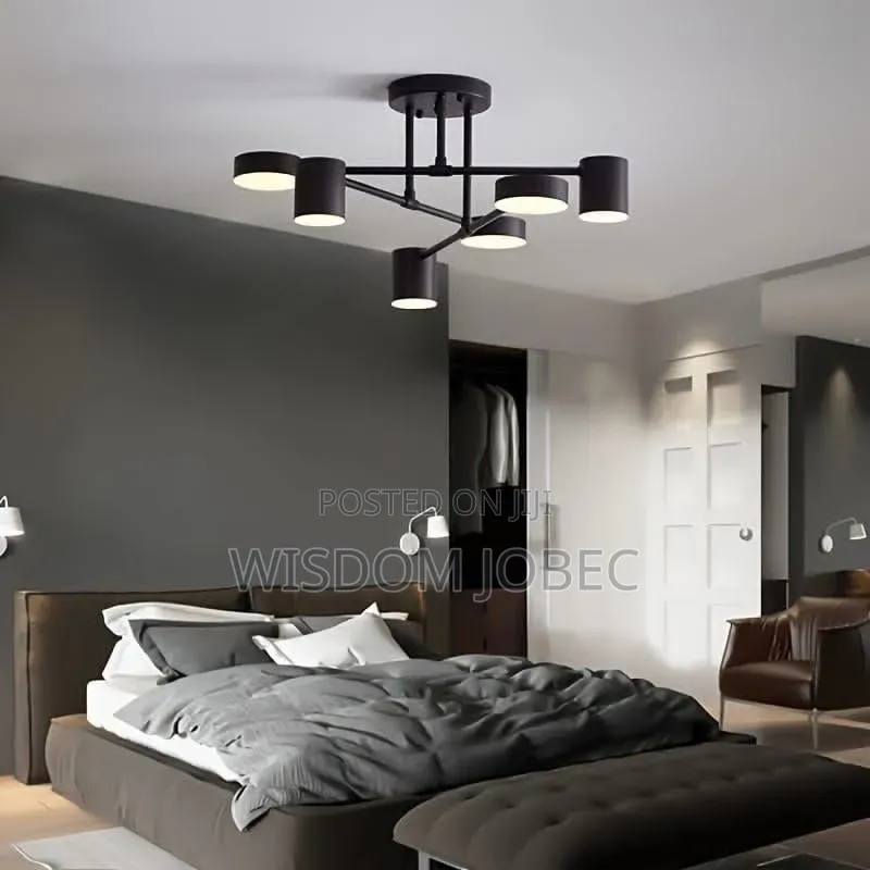 Black Body Led Chandelier