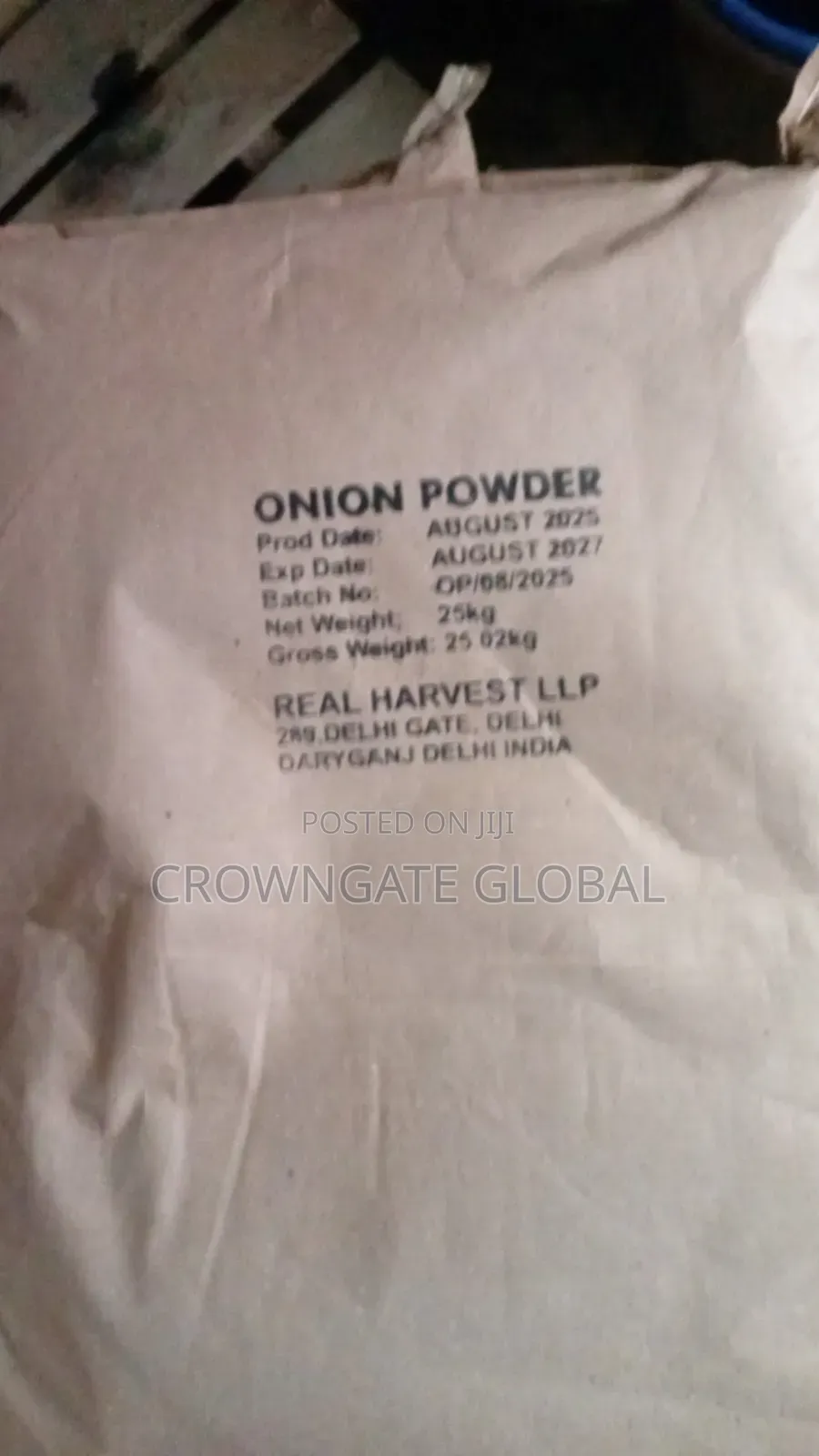 White Onion Powder