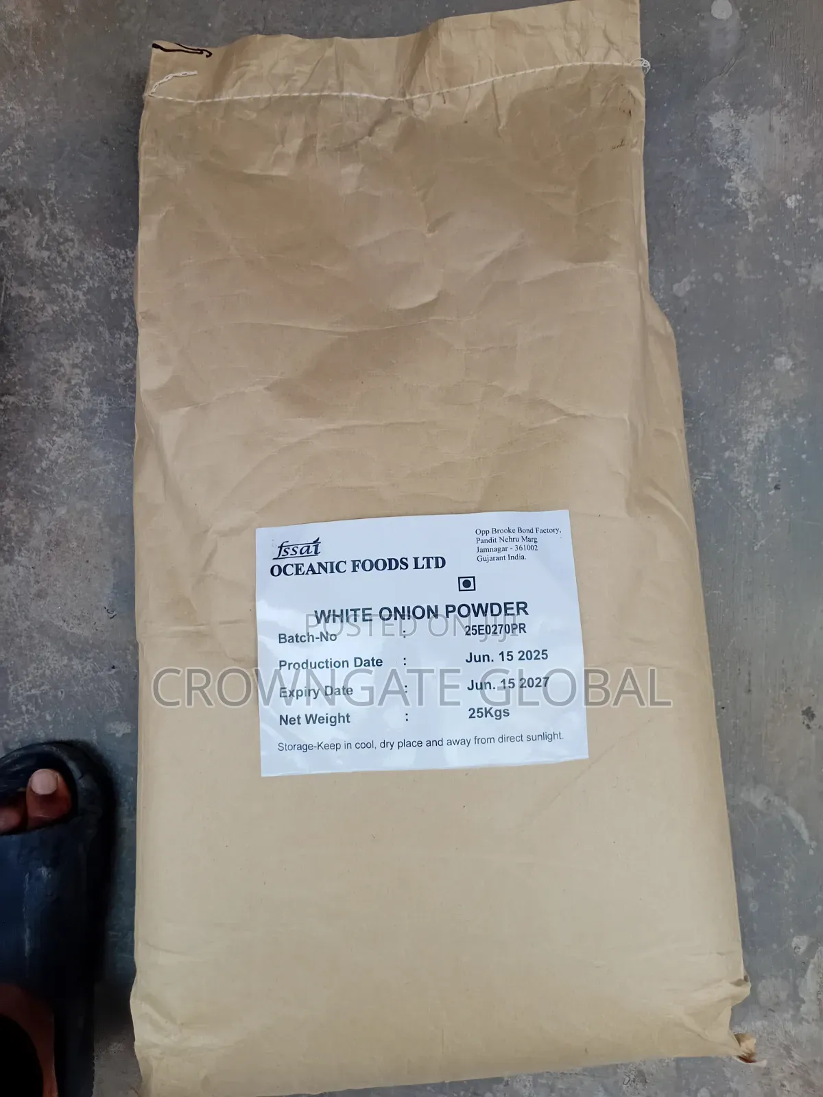 White Onion Powder