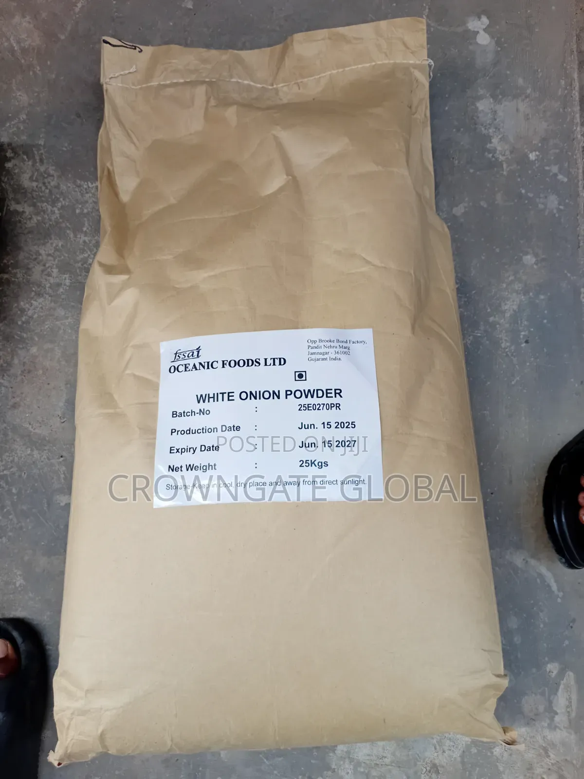 White Onion Powder