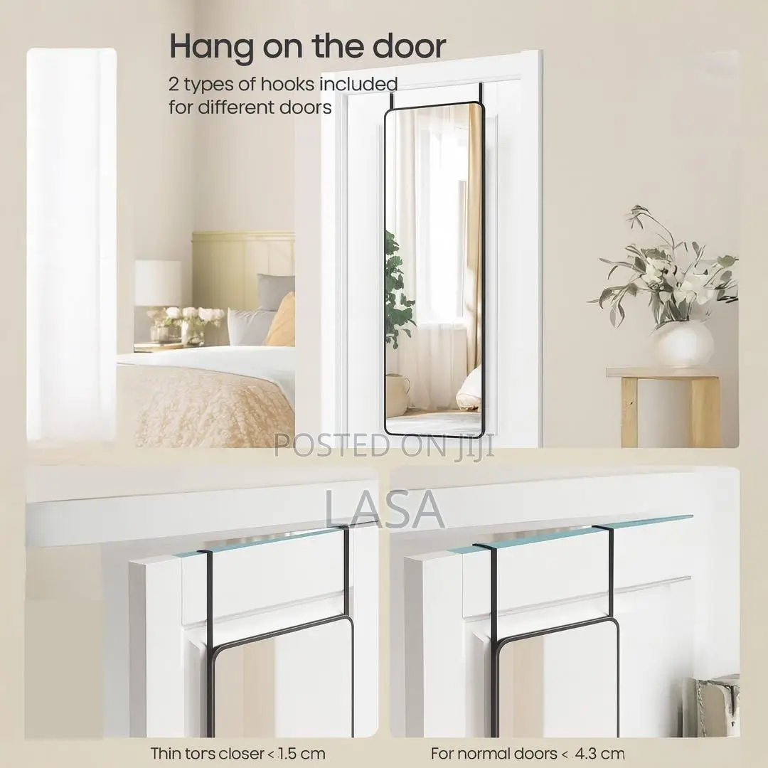 Rectangle Full-length Wall Door Mounted Mirror