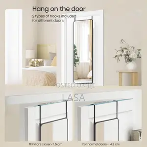 Rectangle Full-length Wall Door Mounted Mirror