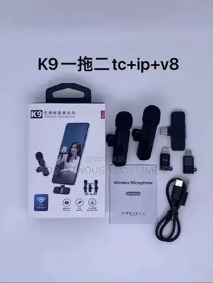 Content Wireless Double Mic(iPhone,Ty C, V8)