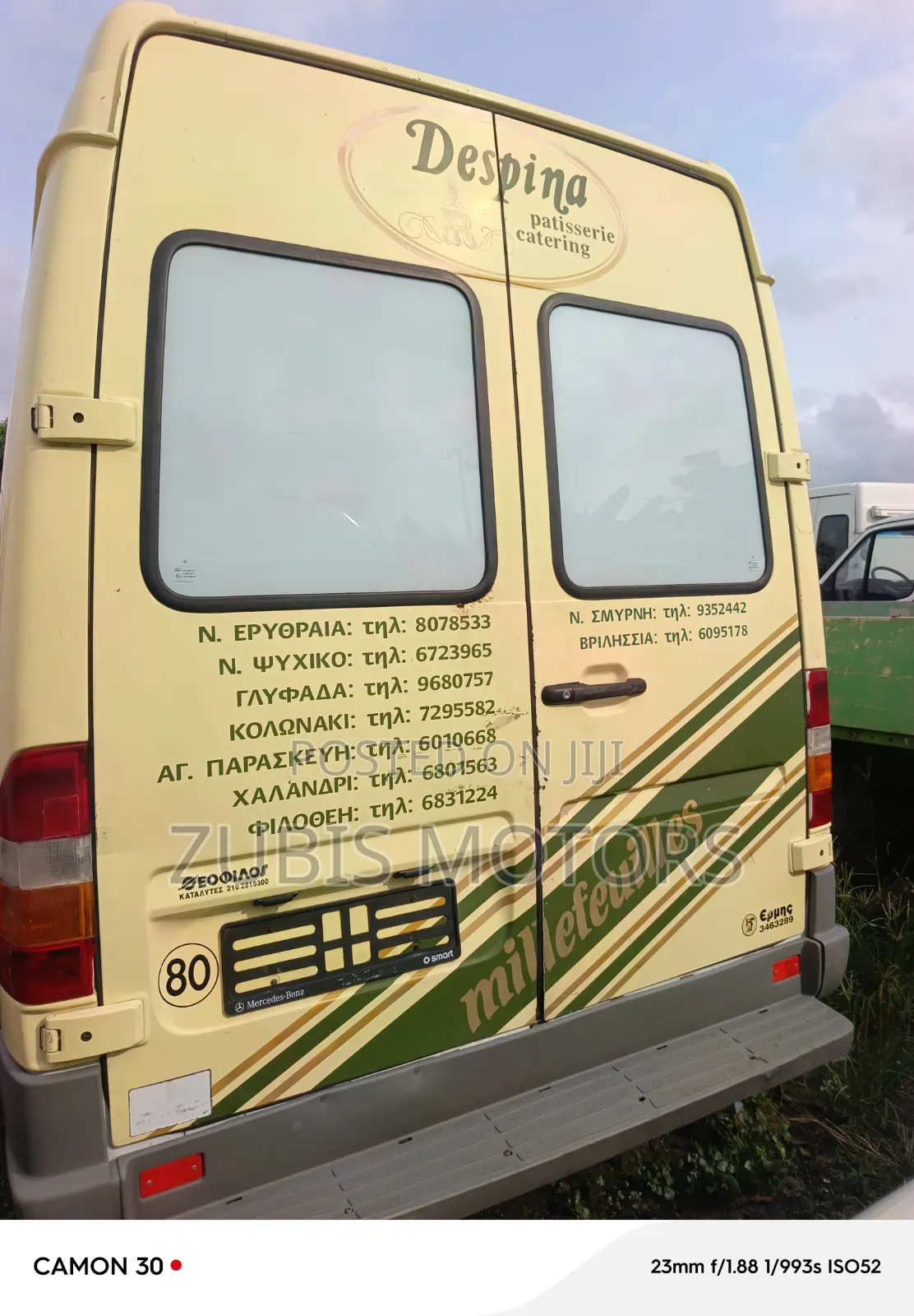 Mercedes-Benz Sprinter 2005 Yellow