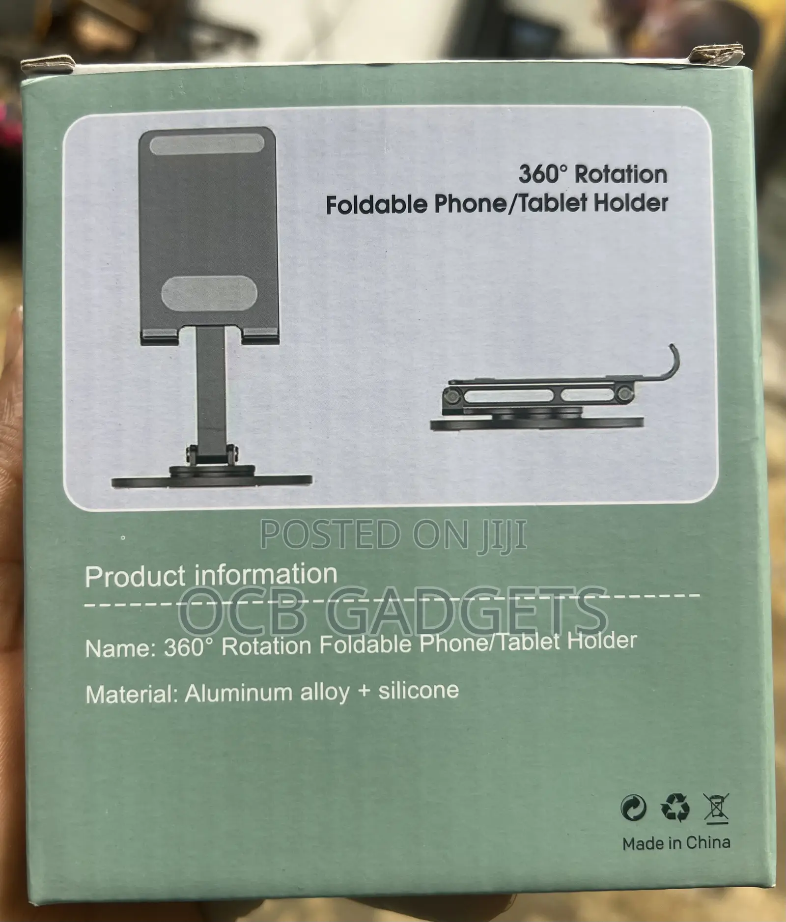 360 Rotation Foldable Phone Tablet Holder