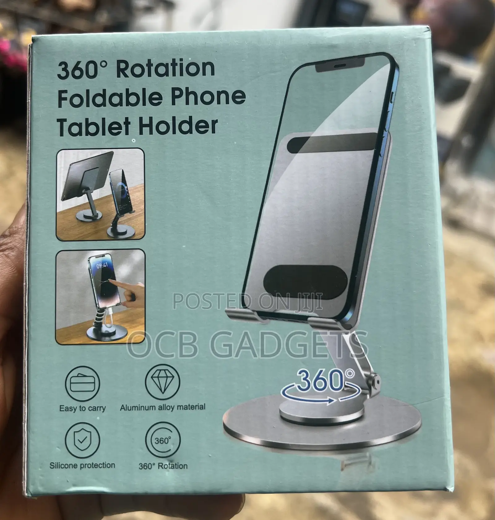 360 Rotation Foldable Phone Tablet Holder