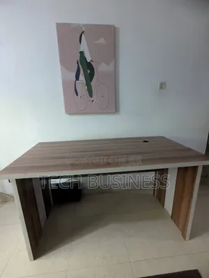Wooden Office Desk and Chair
