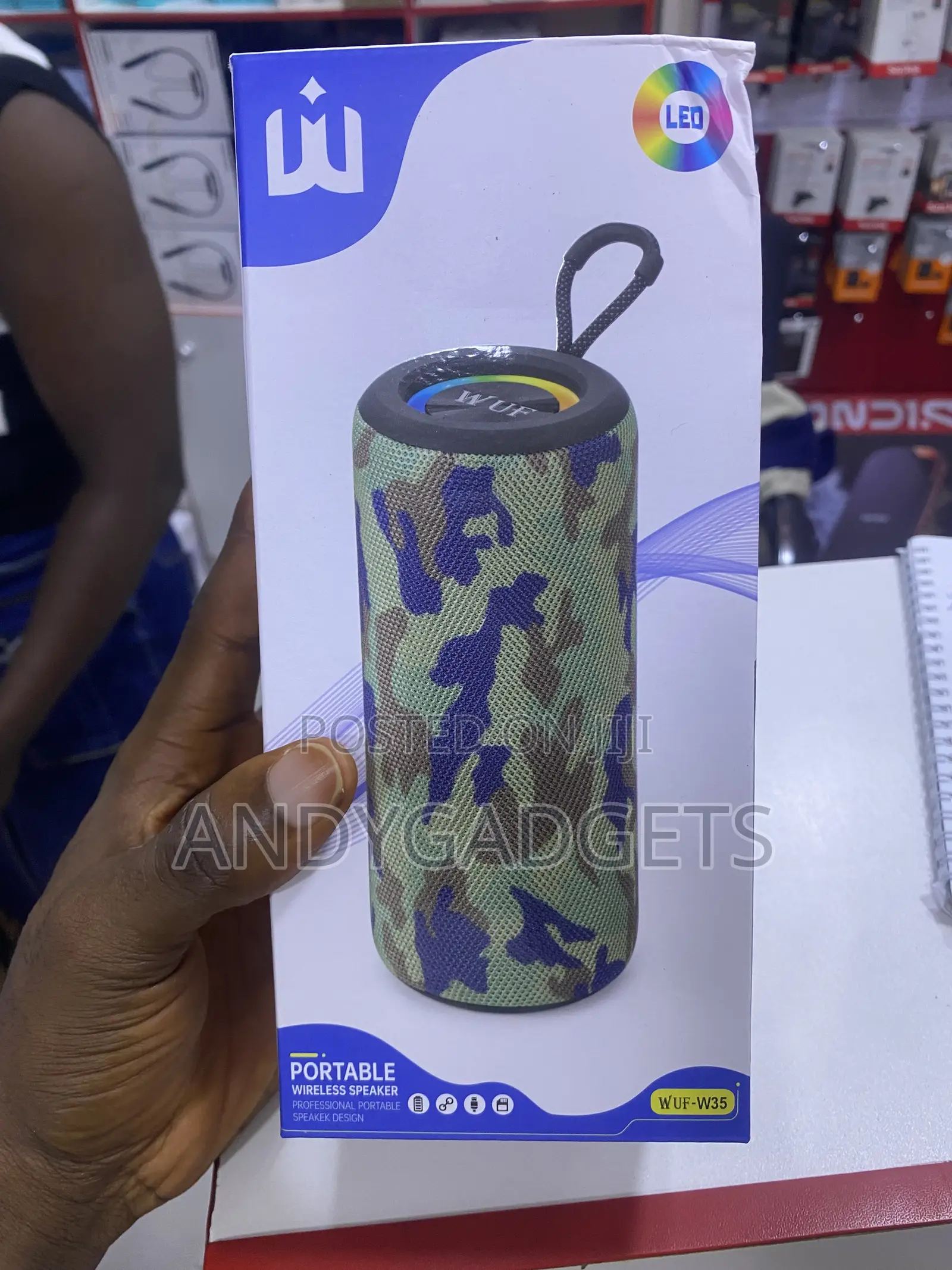 Wuf-W35 Portable Wireless Speaker