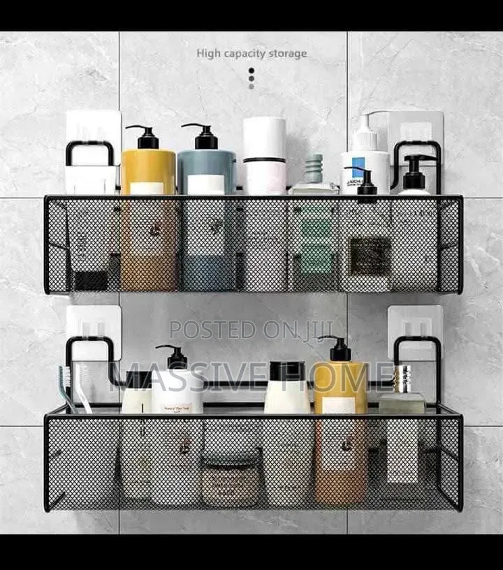 High Capacity Bathrooms Shelf
