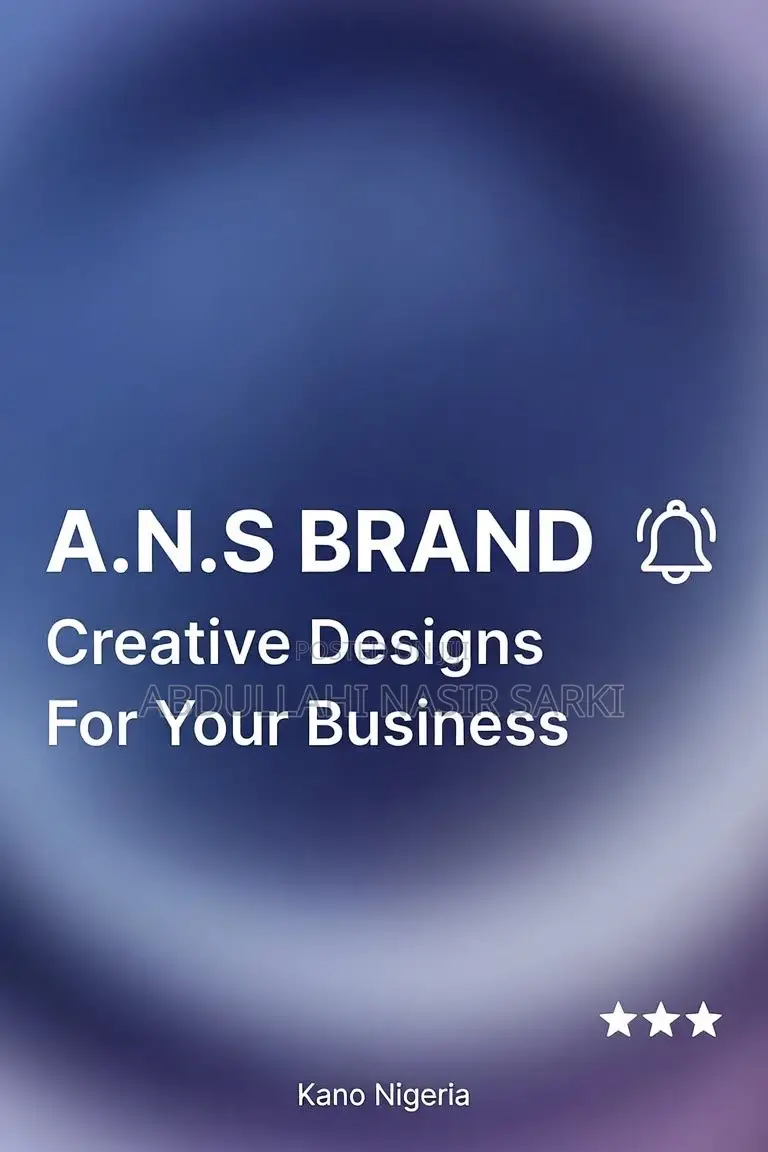 A.N.S Graphics - Logo Flyer Design In Kano