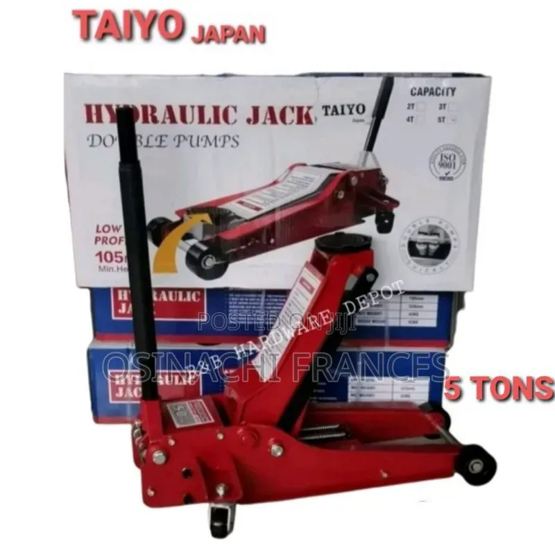 5 Tons Car Floor Jack Heavy Duty