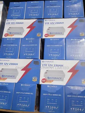 230ah 12v Gel Storace Battery