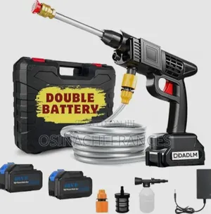 Cordless Pressure Washer Machine 2 Battery .