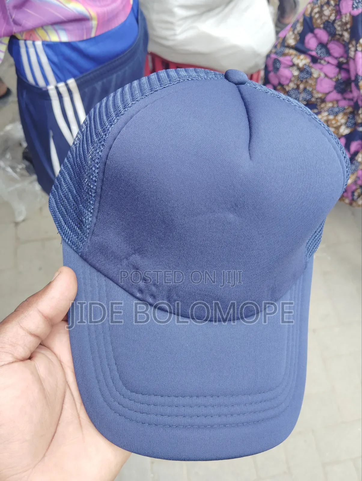 Netted Face Cap