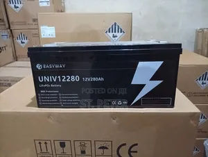 Easyway Univ12280 12.8v 280ah Lifepo4 Lithium Battery – 3.6kwh 