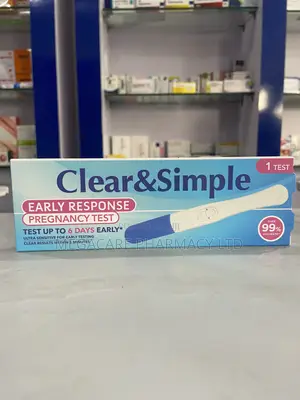 Clear Simple Pregnancy 1 Test