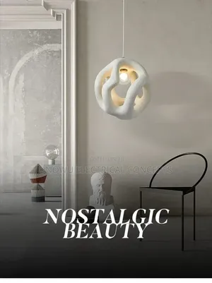 Modern Kitchen Dining Room Chandelier Lighting Ceiling Oval Bean Resin