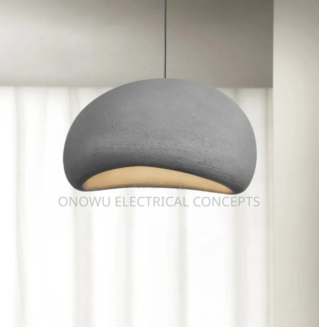 Modern Kitchen Dining Room Chandelier Lighting Ceiling Oval Bean Resin
