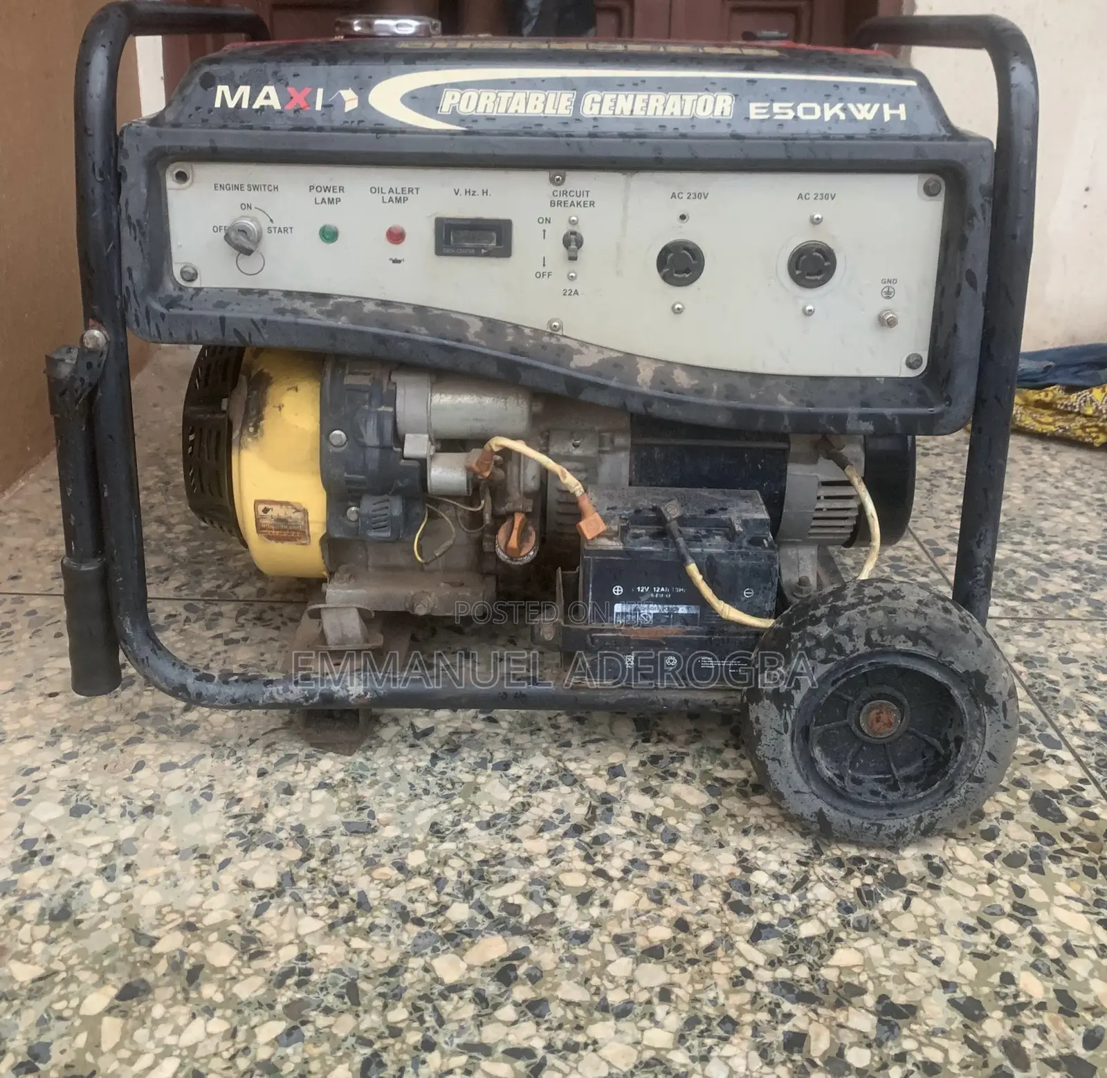 Maxi 5kva Portable Generator