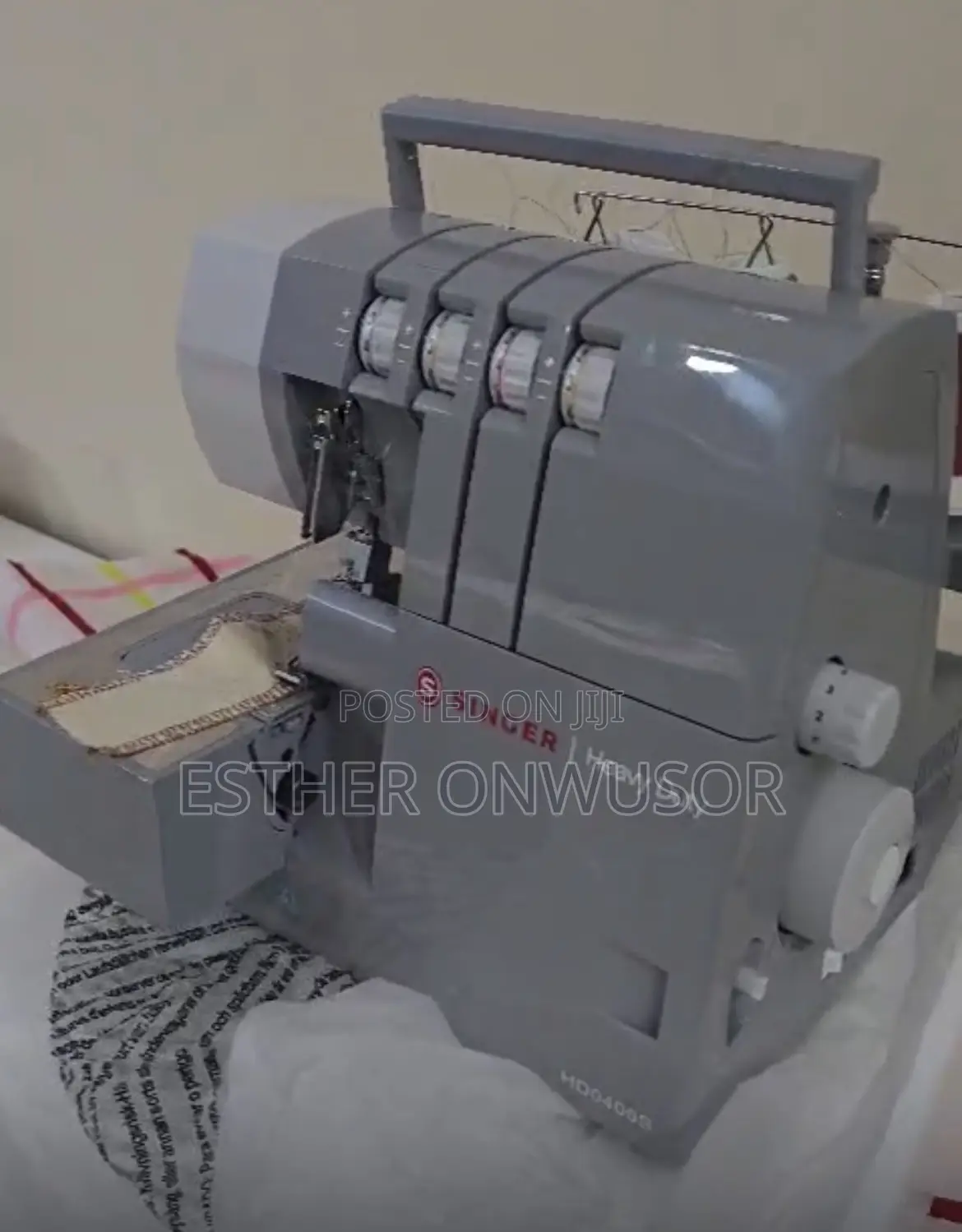 Singer Heavy Duty 4 Thread Inner and Outer Weaving Machine