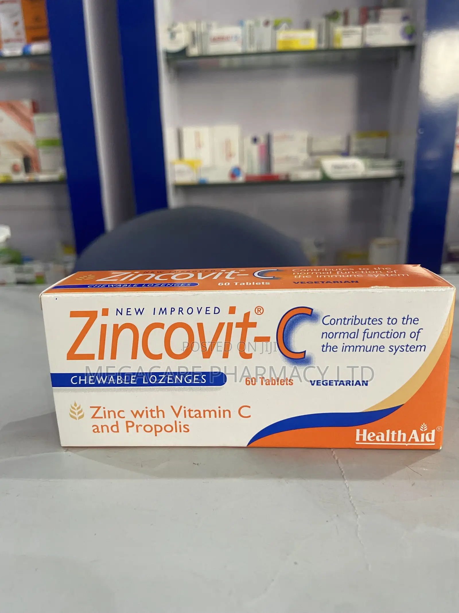 Zincovit-C Chewable Lozenges