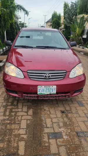 Toyota Corolla 2004 Red
