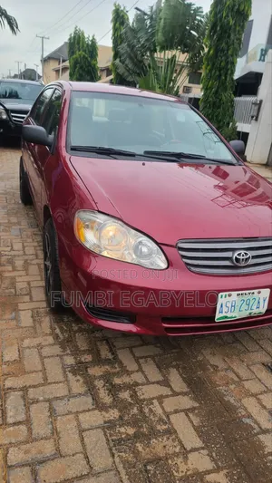 Toyota Corolla 2004 Red