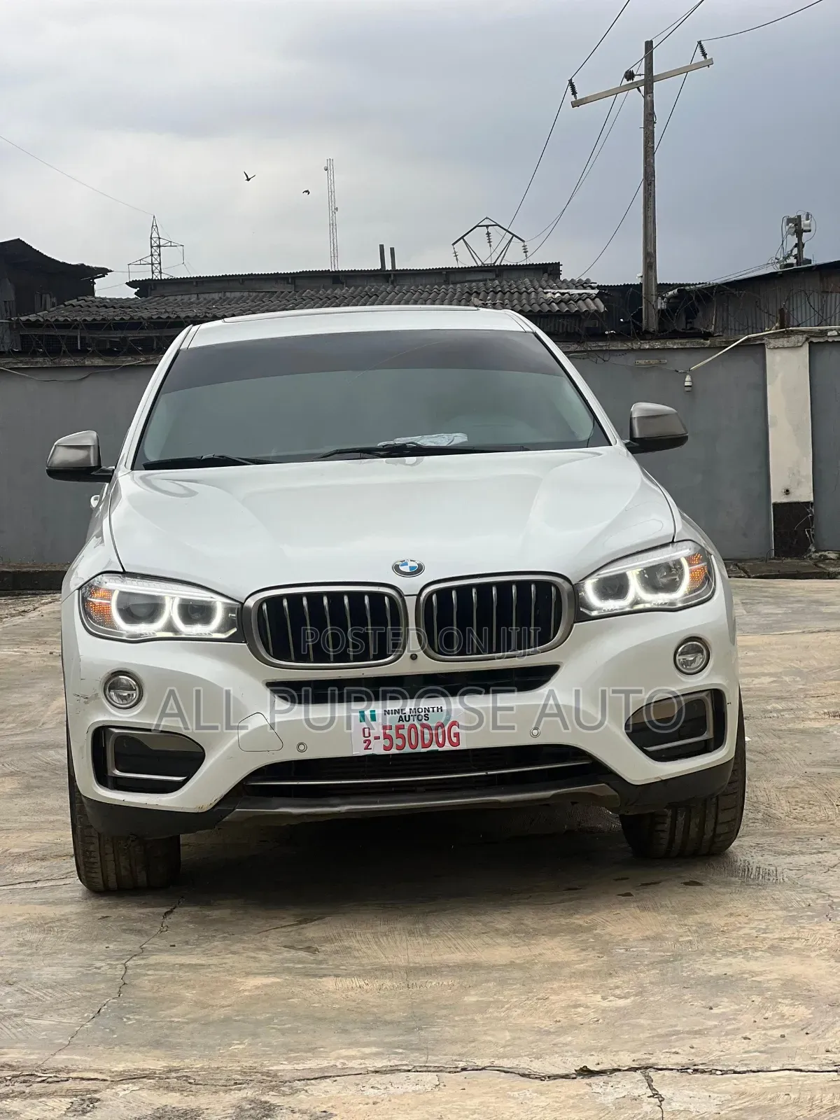 BMW X6 2014 White