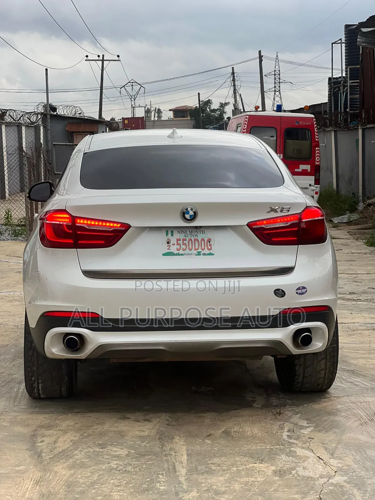 BMW X6 2014 White