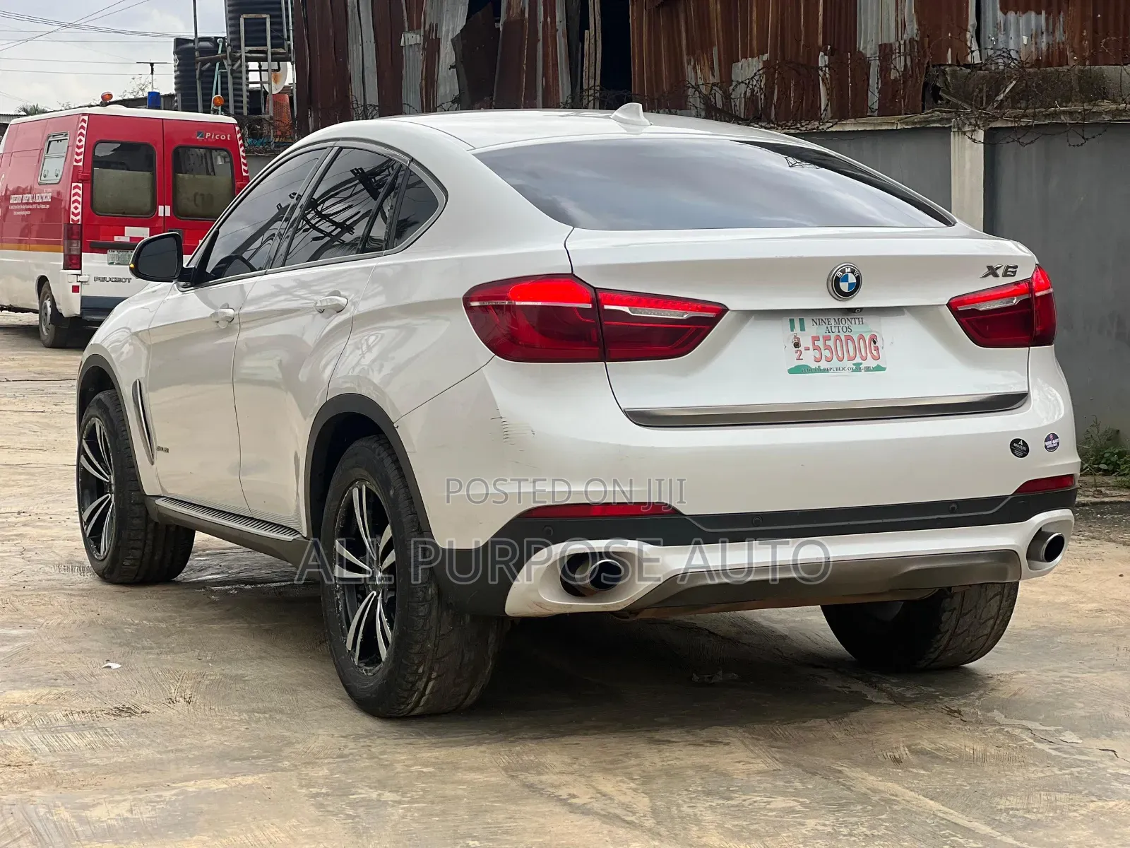 BMW X6 2014 White