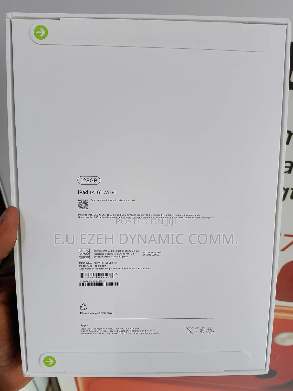 New Apple iPad (2025) 128 GB