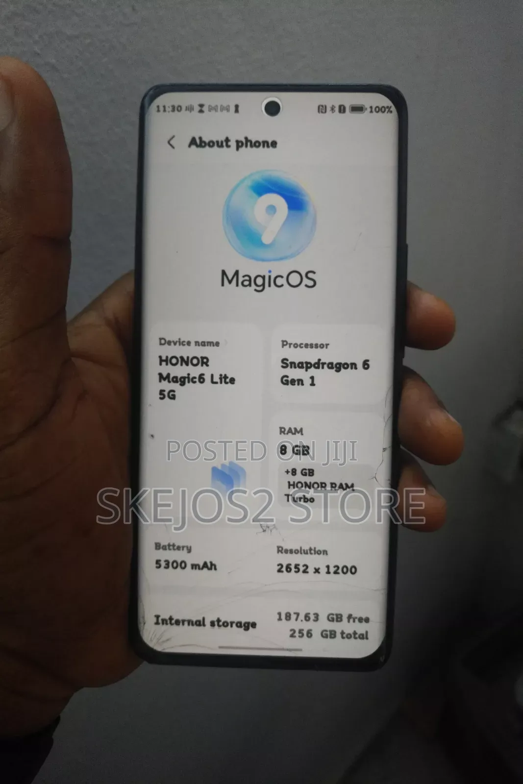 Honor Magic6 256 GB Black